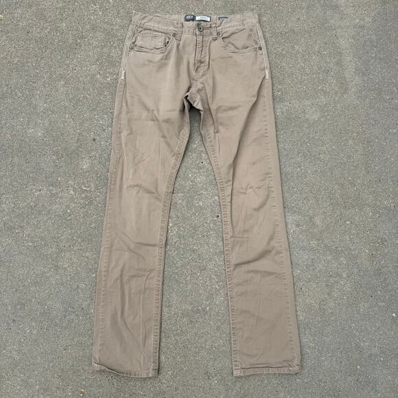 Buckle BKE Casuals Jake Straight 32XL Khaki Tan Dress Pants - Picture 2 of 8